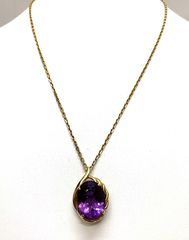 新品同様）希少・豪華 アメジスト約4.0Ct K18ピンクゴールドリング 