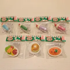 【新品】イワコーおもしろ消しゴム『レトロ喫茶』７種アソート 全種類 ７個セット