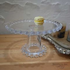 美品 カップケーキスタンド ミルクガラス ミントグリーン アメリカ