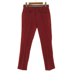 アディダス adidas テーラーメイド TaylorMade パンツ スリム ストレッチ コットン混 レッド 赤 73