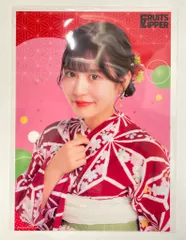 FRUITS ZIPPER LARMEコラボ浴衣すきくじ 月足天音 E賞 クリアポスター