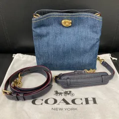 最終値下げ！【COACH】コーチ ウィロウ  デニム 2way ショルダーバック 美品