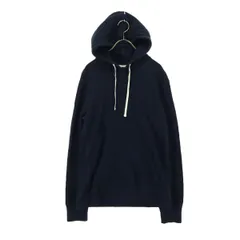 REIGNING CHAMP ライニングチャンプ カナダ製 無地 長袖 スウェットパーカー S ネイビー メンズ 古着