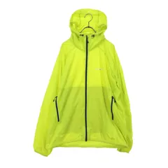 mont-bell モンベル ウインドブラスト パーカー L イエロー ウインドブレーカー メンズ 古着