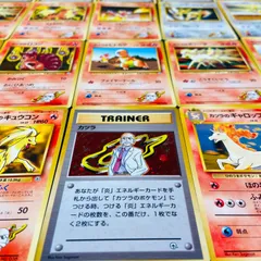 ⑤ 旧裏 ポケットモンスター カツラシリーズ カツラのキュウコン ギャロップ ポケモンカード まとめ売り