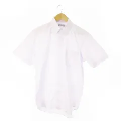 メーカーズシャツ カマクラ MAKER'S SHIRT 鎌倉 ワイシャツ Yシャツ ボタンダウン 半袖 ストライプ L 紫 パープル /AO5