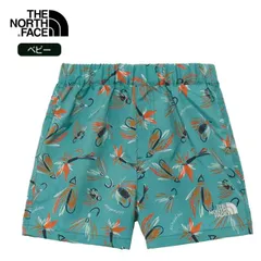 ザ・ノース・フェイス キッズ 水着 ショートパンツ THE NORTH FACE NBB42534 B NOVELTY CLASS V FL 90 ノベルティクラスファイブショート ラッシュガード 子供 かわいい 柄パンツ アウトドア 水陸両用 メール便