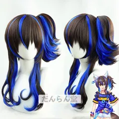 ウマ娘 プリティーダービー ダイタクヘリオス コスプレウィッグ ネット付き 耐熱 cosplay