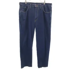 EDWIN エドウィン デニムパンツ W40 ネイビー ジーンズ ストレッチ ビックサイズ メンズ 古着