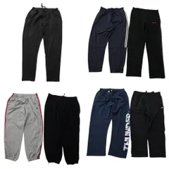 古着卸 まとめ売り スポーツブランドMIX スウェット パンツ 7枚セット (メンズ XL ) アディダス フィラ プーマ LOTTO 中古 古着 NE1506