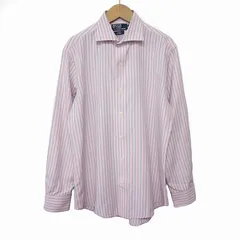 ポロ バイ ラルフローレン Polo by Ralph Lauren シャツ ストライプ REGENT CUSTON FIT 41-84 ピンク