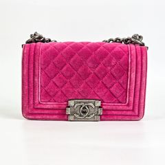 CHANEL レッド キルティング ショルダーバッグ21开ad - メルカリ