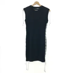 LOVE MOSCHINO ラブモスキーノ ノースリーブニットワンピース サイズ:US6     ブラック レディース / 243001005071のサムネイル