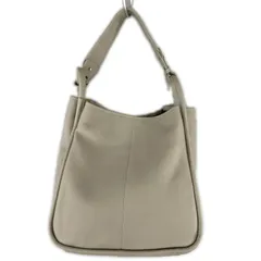 aroco アロコ タグ付きショルダーバッグ/グレー