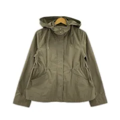 KUMIKYOKU 組曲 2wayフード付き ジップアップジャケット size3/ブラウン