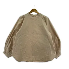 OPAQUE.CLIP オペークドットクリップ ラウンドヘム プルオーバーブラウス size40/L/ベージュ