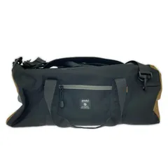 anello アネロ 2-wayボストンバッグ/ブラック×ブラウン