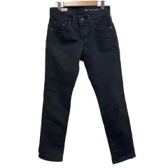リーバイスプレミアム Levis PReMIUM デニムパンツ ストレート ブラック系 511 W27 L32 Mサイズ相当