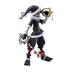 【中古】「非常に良い」KINGDOM HEARTS II ブリングアーツ ソラ クリスマスタウンVer. PVC製 塗装済み可動フィギュア