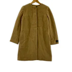 N. エヌ ナチュラルビューティーベーシック ノーカラーコート sizeS/キャメル