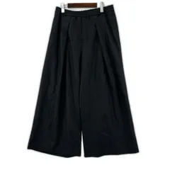 CASPER JOHN キャスパージョン ワイド フレアパンツ sizeM/ダークグレーのサムネイル