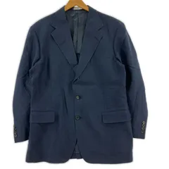 Polo by Ralph Lauren ポロバイラルフローレン リネン テーラードジャケット sizeL/ネイビー