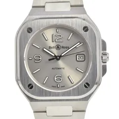 ベル＆ロス Bell＆Ross BR05A-GR-ST BR05 デイト 自動巻き メンズ 美品 箱・保証書付き Q#146419のサムネイル