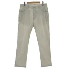 アディダス adidas テーラーメイド TaylorMade パンツ ロゴ ステッチ ストレッチ コットン混 ライトベージュ 82