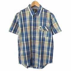 Stussy 半袖シャツ Lサイズ チェック - メルカリ