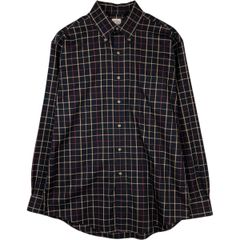 古着 ブルックスブラザーズ Brooks Brothers Est.1818 長袖 ボタンダウンチェックシャツ メンズM相当/eaa495558