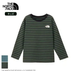 ザ・ノース・フェイス ロングスリーブフィールドボーダーティー キッズ NTJ32541 長袖 ボーダーTシャツ リサイクル素材 防汚加工 UVケア 子供服 THE NORTH FACE NTJ32541 L/S F-BORDER TEE ジュニア トップス カ