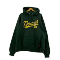 Champion チャンピオン   プリントパーカー sizeXL/グリーン