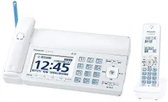 【中古】「非常に良い」パナソニック おたっくす デジタルコードレスFAX 子機1台付き 迷惑電話対策機能搭載 ホワイト KX-PD725DL-Wのサムネイル