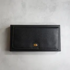 【美品】 dunhill ダンヒル / チェルシーロングウォレット 長財布 ヴィンテージ レザー ブラック ゴールド Alfred Dunhill Chelsea WU1100A