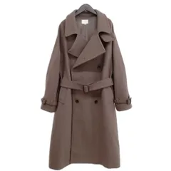 EMMA CLOTHES エマクローズ ロングコート トレンチコート オーバーサイズ L カーキ系