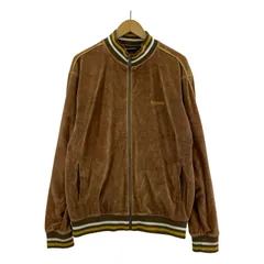 BILLABONG ビラボン ベロア ジップアップ トラックジャケット sizeL/ブラウンのサムネイル