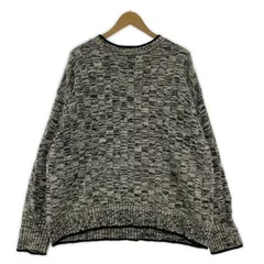 LOWRYS FARM ローリーズファーム ミックスニットセーター sizeF/アイボリー×ブラックのサムネイル