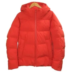 ユニクロ UNIQLO 20AW シームレスダウンパーカ 3Dカット ジップアップ M オレンジ 311-429291 /Xのサムネイル