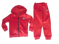 k05250213001　SHEIN　5Y　Red　110サイズ程度　オールインワンセットアップ　セットアップ　秋冬