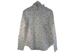 k05250205094　ｈ.　Mサイズ　白×黒×黄色　　トップス　長袖シャツ　通年