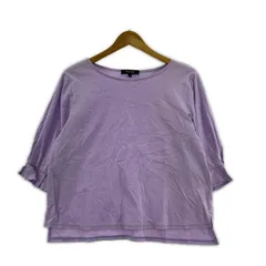 UNTITLED アンタイトル 五分袖カットソー size2/ライラック