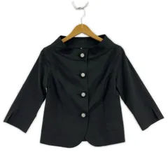 Lois CRAYON ロイスクレヨン 七分袖ジャケット sizeM/ブラック