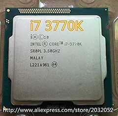 【中古】「非常に良い」Cailiaoxindong Core ?770K i7 3770K 3.5Ghz/8MB 4コアソケット 1155/5 GT/s DMI デスクトップCPUのサムネイル