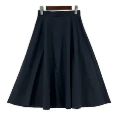 UNTITLED アンタイトル ひざ下 フレアスカート size1/チャコール