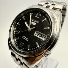 稼働品 SEIKO セイコー 5 ファイブ 7S26-01V0 自動巻 オートマチック デイデイト 裏スケルトン 21石 メンズ ビジネス 通勤 仕事 スーツ フォーマル お洒落 社会人 大人 プレゼント ヴィンテージ  シンプル 定番 春 記念日 A040