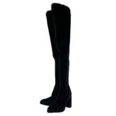 ESPERANZA エスペランサ ニーハイブーツ sizeM/ブラック