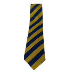 Polo by Ralph Lauren ポロバイラルフローレン 斜めストライプネクタイ/マスタード×ネイビー