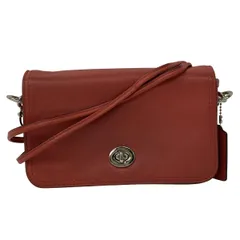 COACH(コーチ) ショルダーバッグ レガシー・ペニー・ショルダー 19914U レッド タッセル レザー