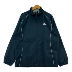 adidas アディダス ジップアップジャケット sizeM/ネイビー