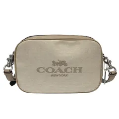 COACH(コーチ) ショルダーバッグ - 6519 ベージュ×アイボリー×ピンクベージュ レザー